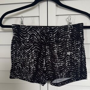 Nike Black and Gray Athletic Shorts